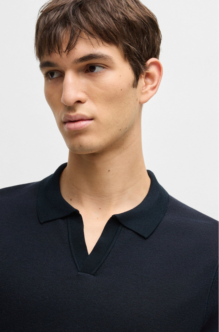 Поло Regular fit для чоловіків (479327), колір Синій - №5
