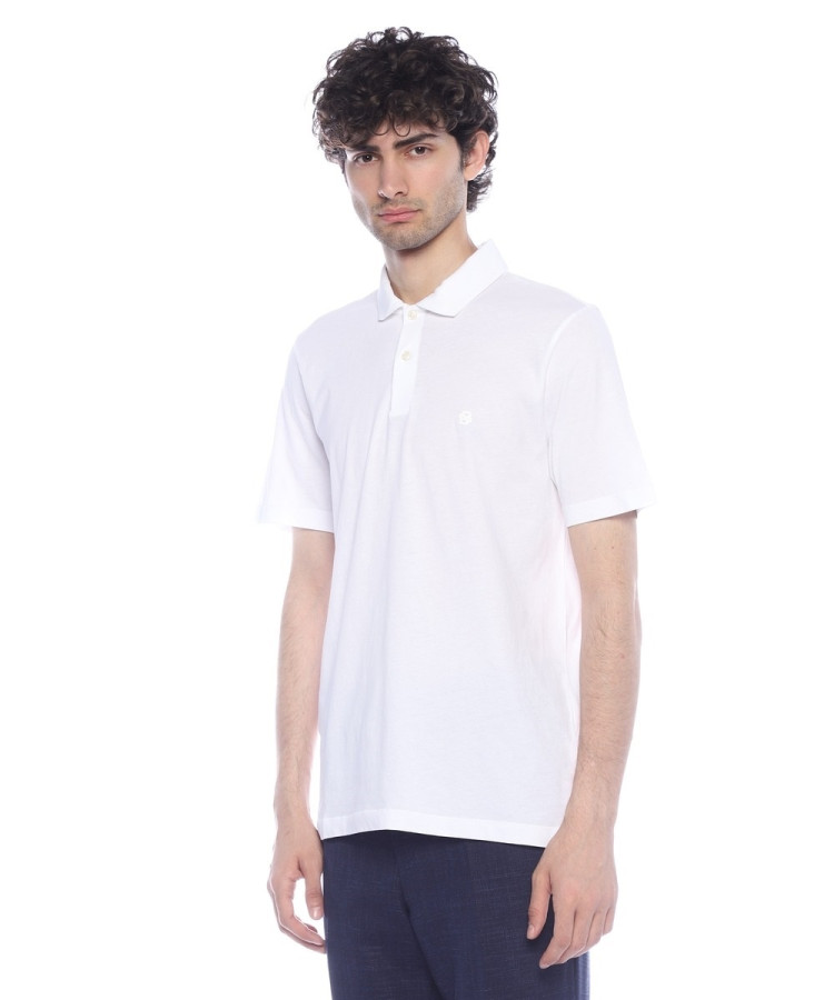 Поло Regular fit для мужчин (479336), цвет Белый - №1