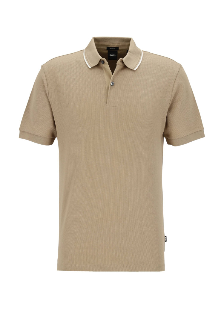 Поло Regular fit для чоловіків (479338), колір Бежевий - №1