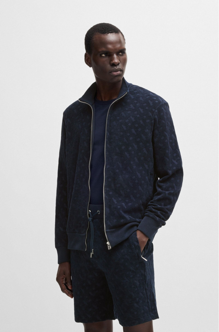 Спортивная кофта Regular fit для мужчин (479344), цвет Синий - №2