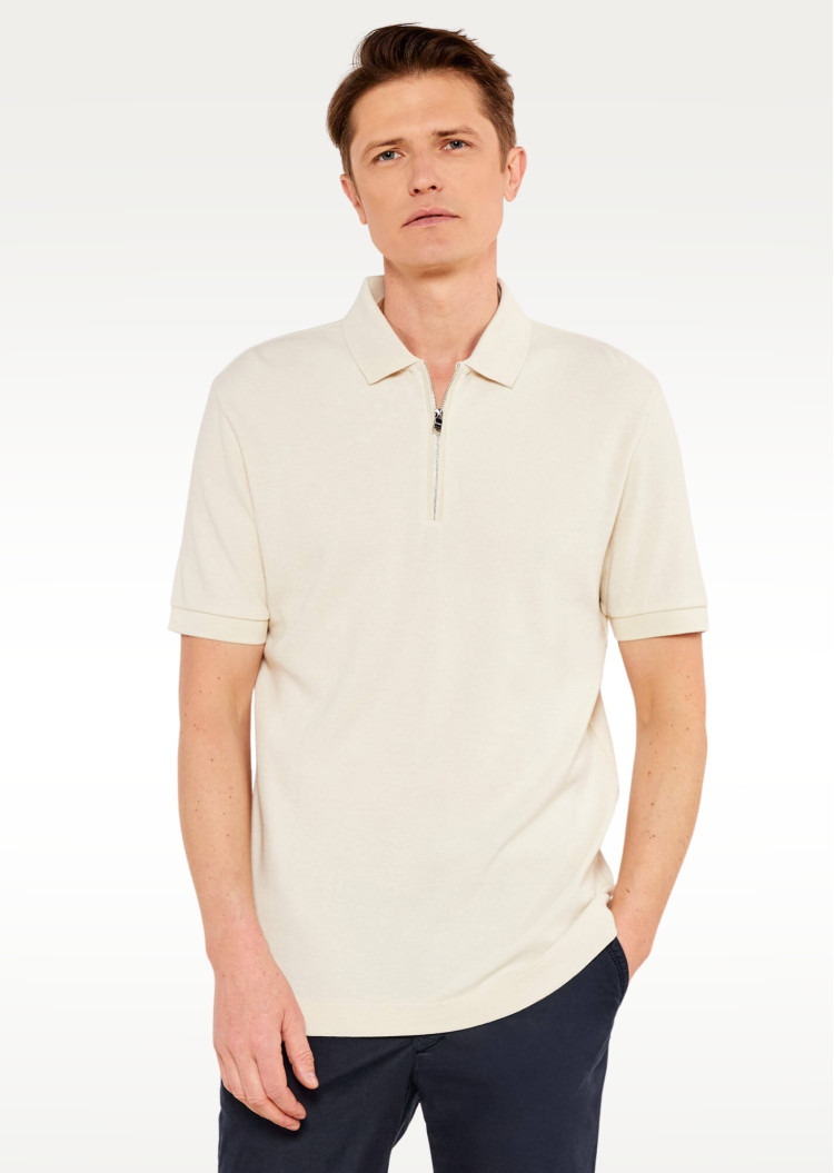Поло Regular fit для чоловіків (479346), колір Бежевий - №2