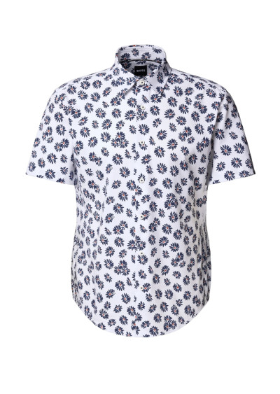 Сорочка повседневная с коротким рукавом Slim Fit