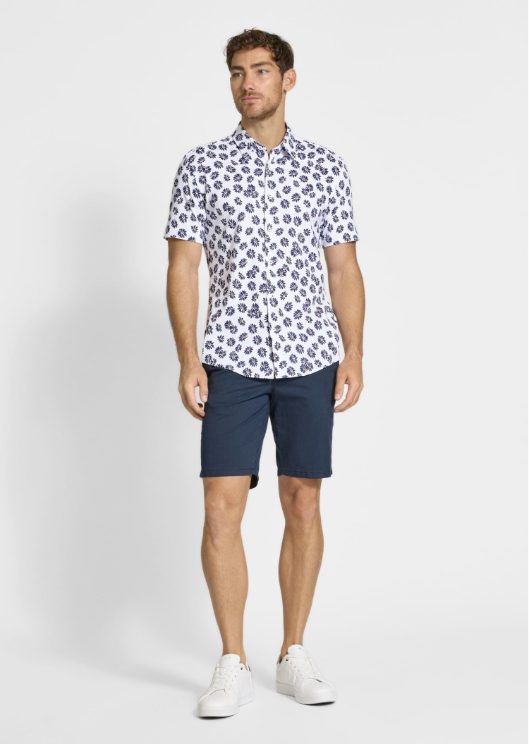 Сорочка повсякденна з коротким рукавом Slim Fit — фото 3