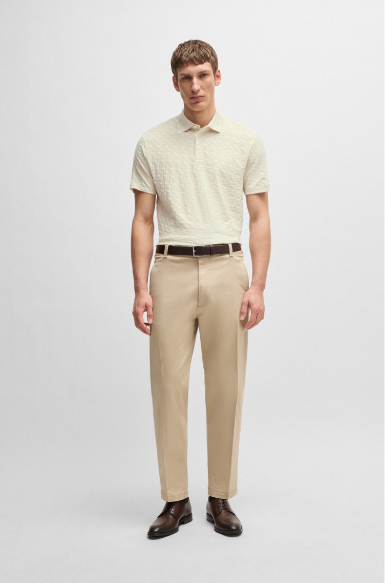 Поло Regular Fit для мужчин (479352), цвет Молочный - №3