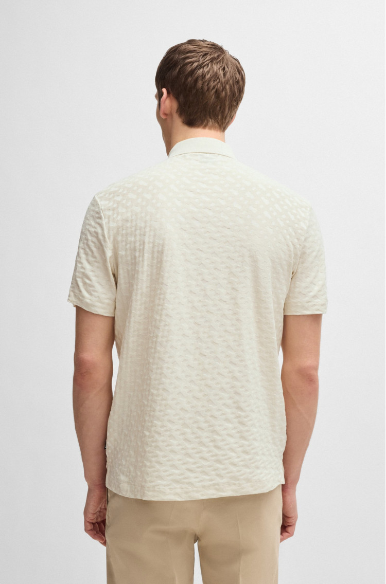 Поло Regular Fit для мужчин (479352), цвет Молочный - №4