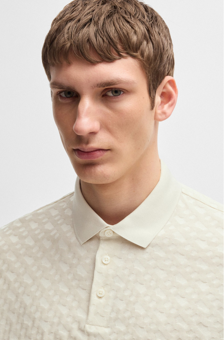 Поло Regular Fit для мужчин (479352), цвет Молочный - №5