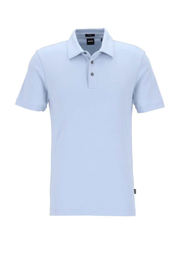 Поло Slim fit для мужчин (479353), цвет Синий - №1