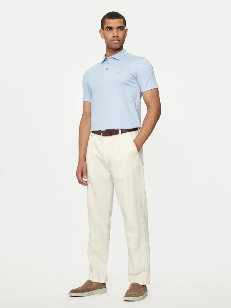 Поло Slim fit для мужчин (479353), цвет Синий - №3