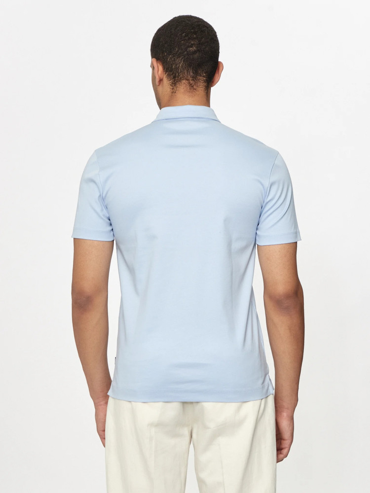 Поло Slim fit для мужчин (479353), цвет Синий - №4