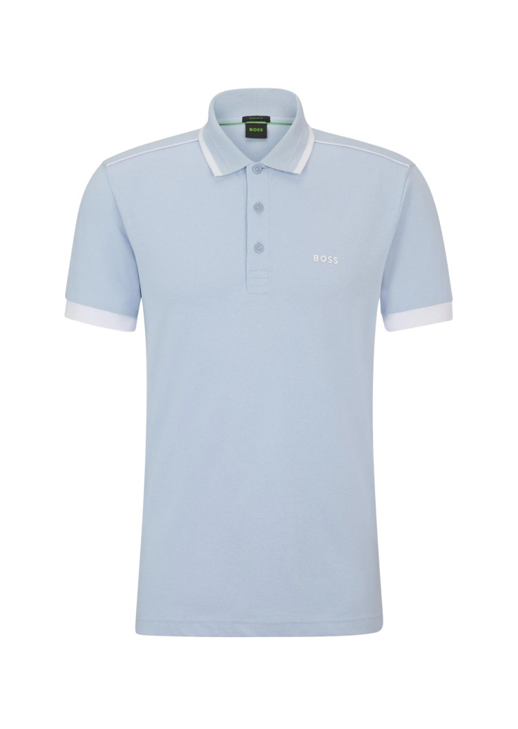 Поло Regular fit для чоловіків (479356), колір Синій - №1