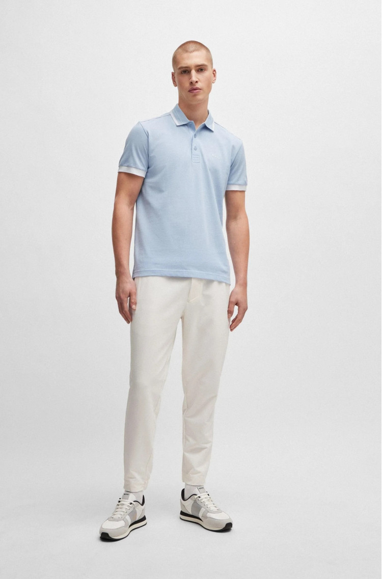 Поло Regular fit для чоловіків (479356), колір Синій - №3