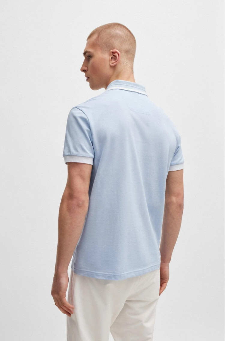 Поло Regular fit для чоловіків (479356), колір Синій - №4