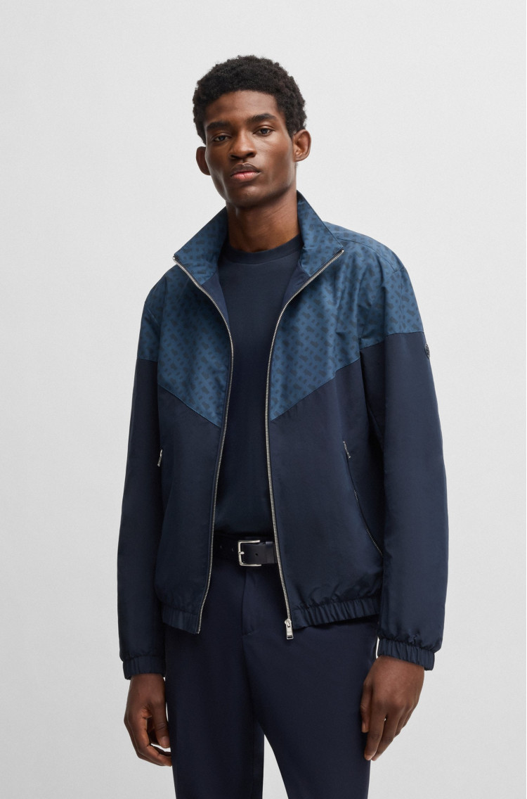 Вітровка Regular fit для чоловіків (479360), колір Синій - №2