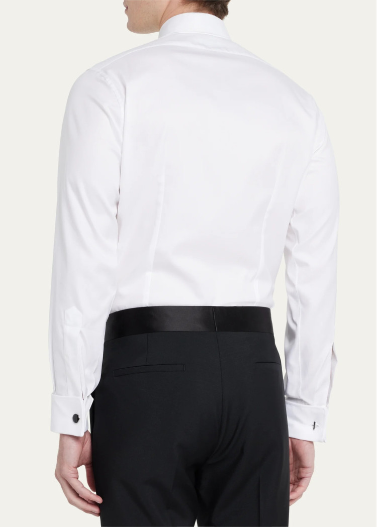 Сорочка деловая Relaxed Fit для мужчин (479361), цвет Белый - №4