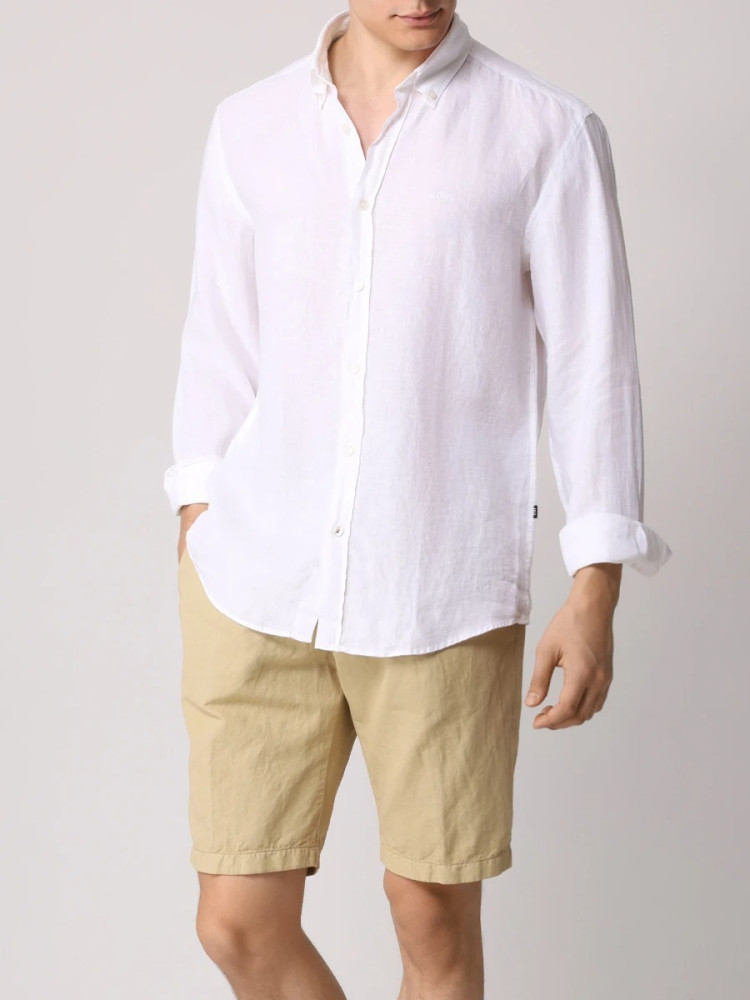 Сорочка деловая Regular fit для мужчин (479368), цвет Белый - №2