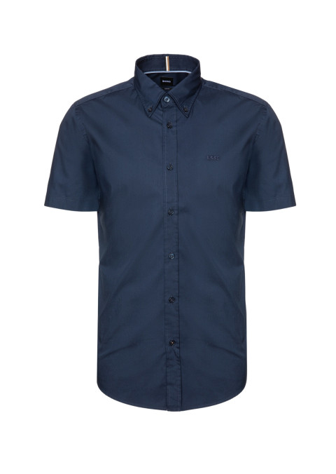 Сорочка деловая с коротким рукавом Slim Fit
