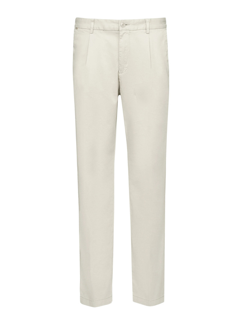 Брюки chinos Regular fit Середня для чоловіків (479374), колір Бежевий - №1
