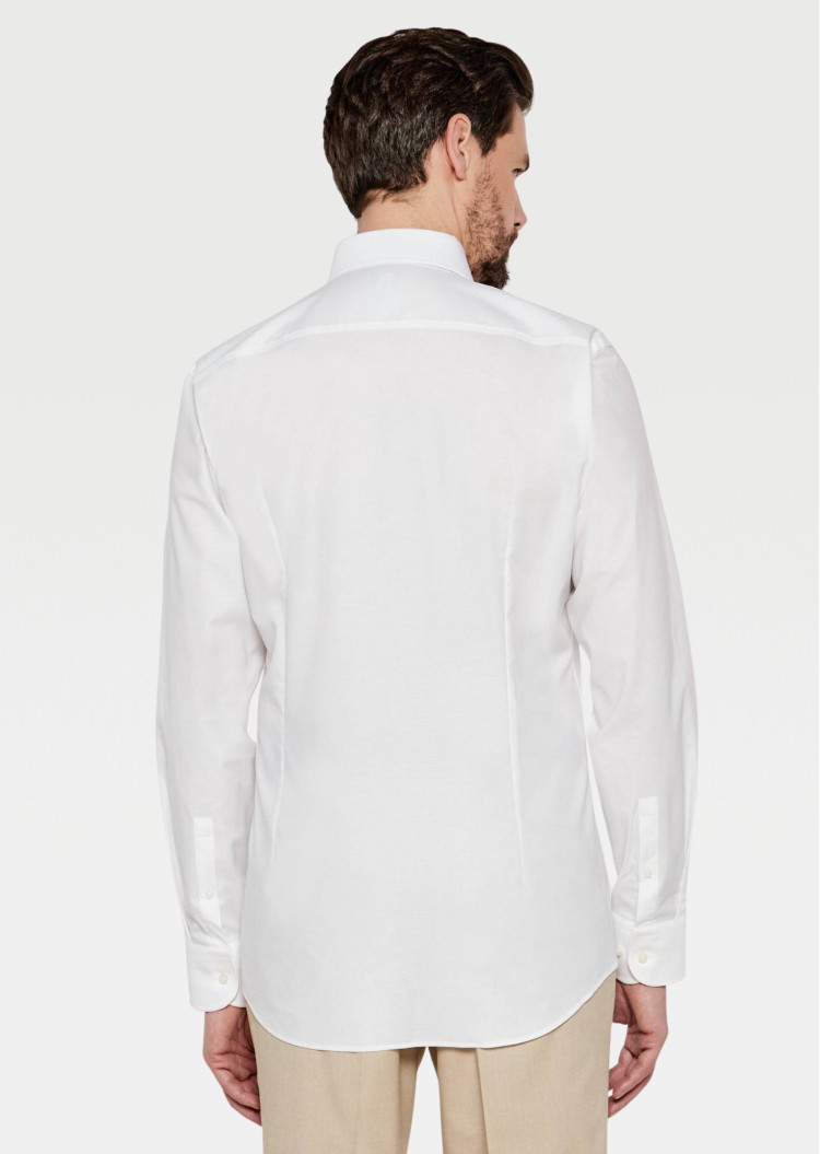 сорочка ділова Slim fit для чоловіків (479378), колір Білий - №3