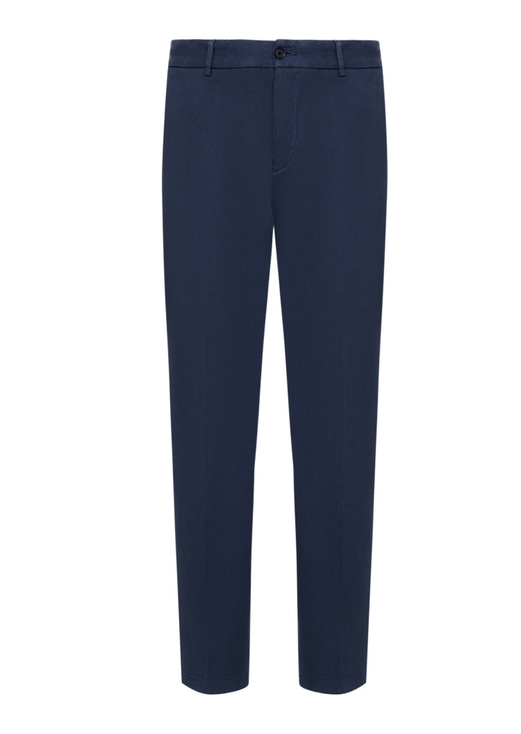 Брюки chinos Regular Fit Средняя для мужчин (479380), цвет Синий - №1