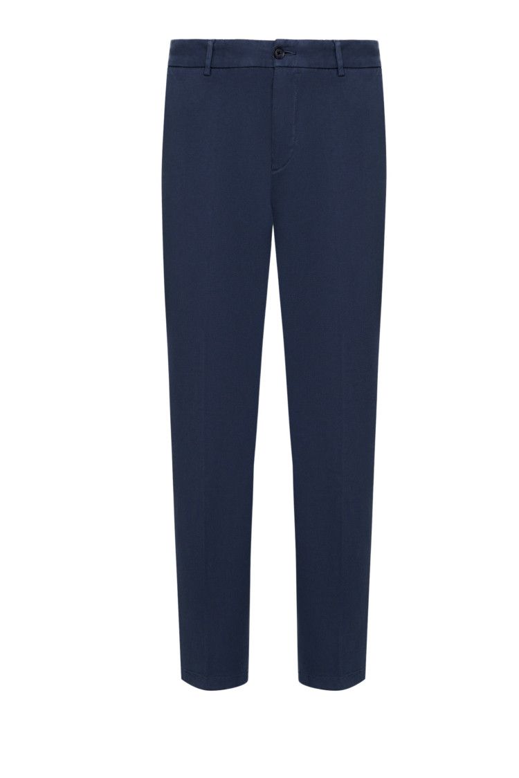 Брюки chinos Regular fit Средняя для мужчин (479380), цвет Синий - №1