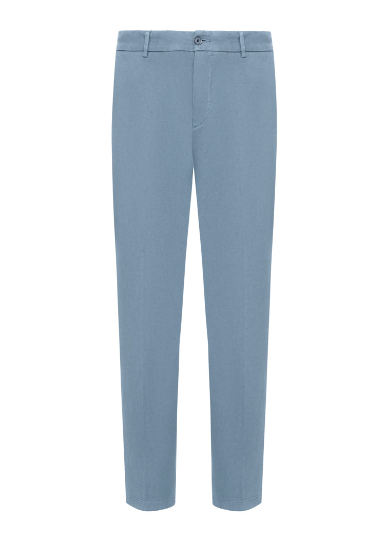 Брюки chinos Regular fit Средняя для мужчин (479381), цвет Синий - №1