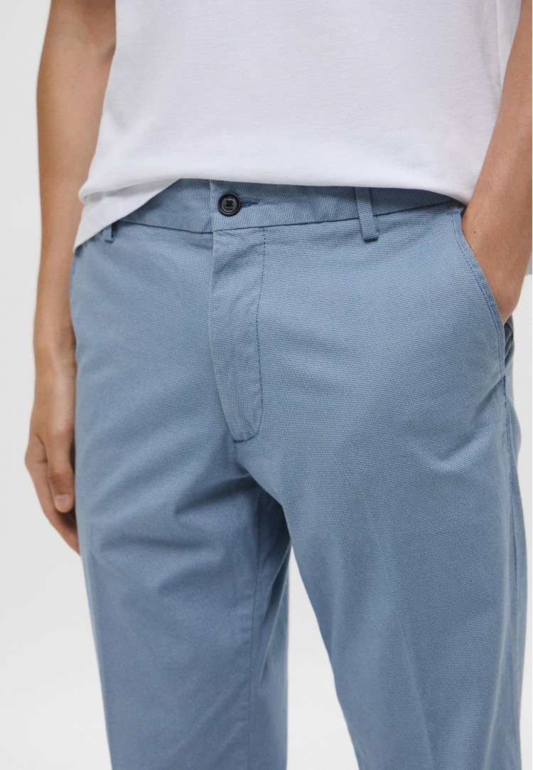 Брюки chinos Regular fit Средняя для мужчин (479381), цвет Синий - №5