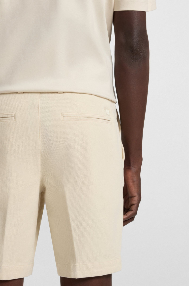 Шорти Slim fit для чоловіків (479382), колір Бежевий - №5