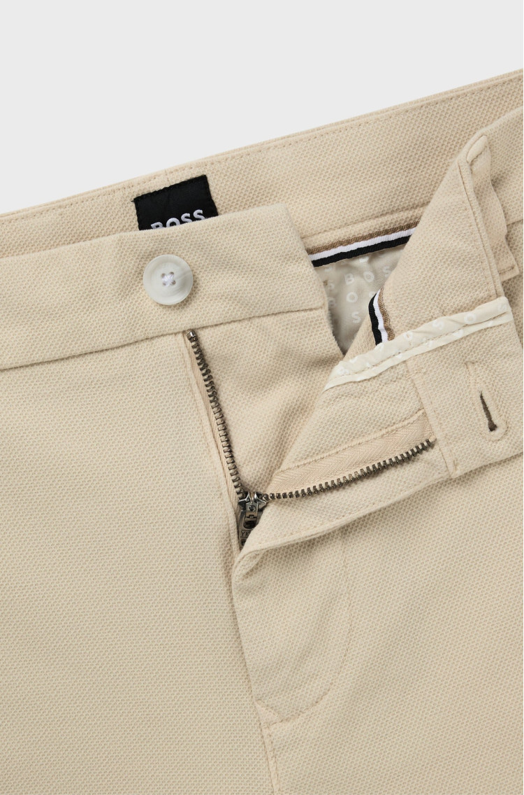 Шорти Slim fit для чоловіків (479382), колір Бежевий - №6