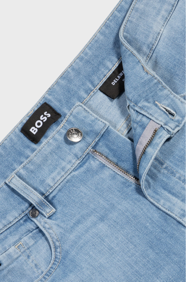 Джинси Slim Slim Fit Середня — фото 6