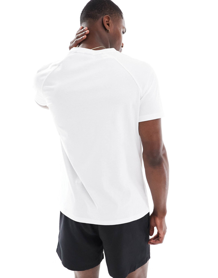 Футболка пляжная Slim Fit для мужчин (479443), цвет Белый - №4