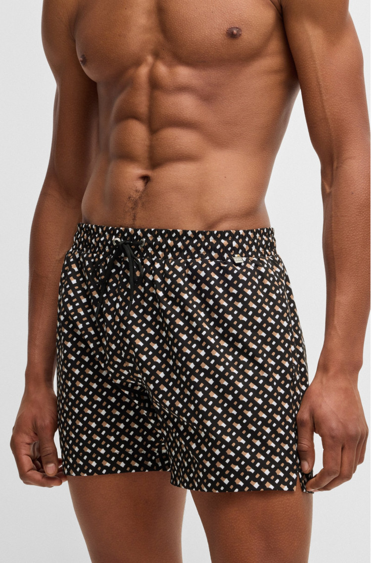 Шорти Slim fit для чоловіків (479449), колір Чорний - №2