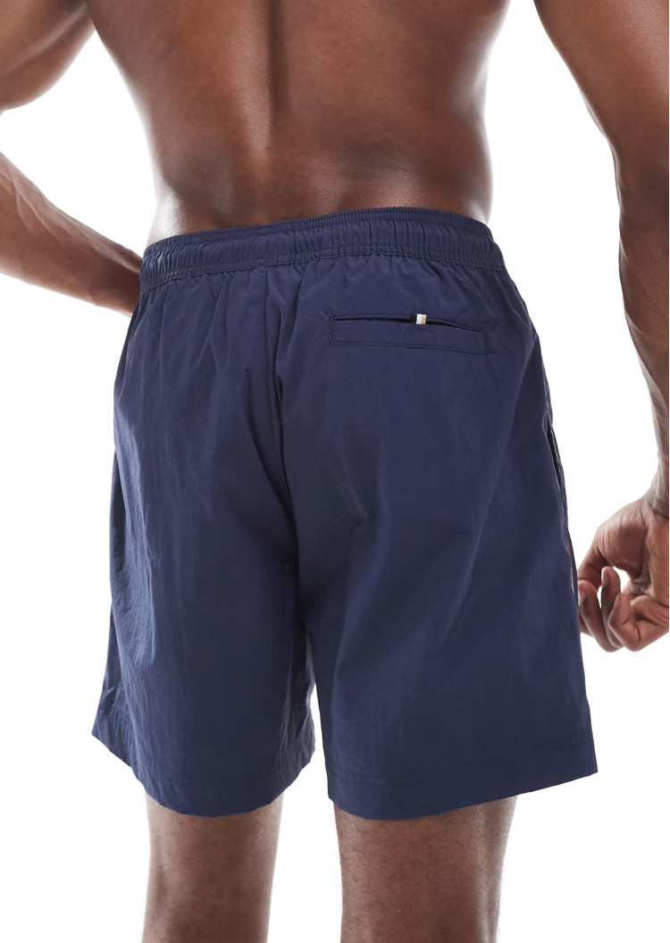 Шорти Slim fit для чоловіків (479452), колір Синій - №4