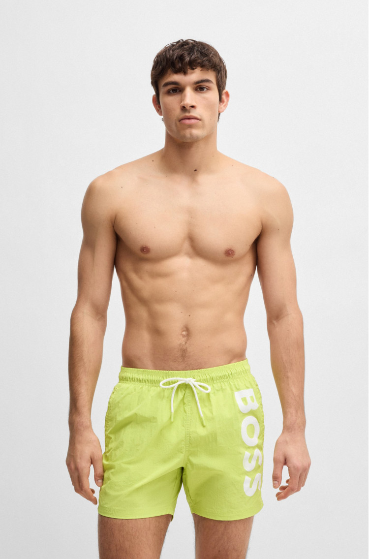 Шорти Slim fit для чоловіків (479453), колір Зелений - №2
