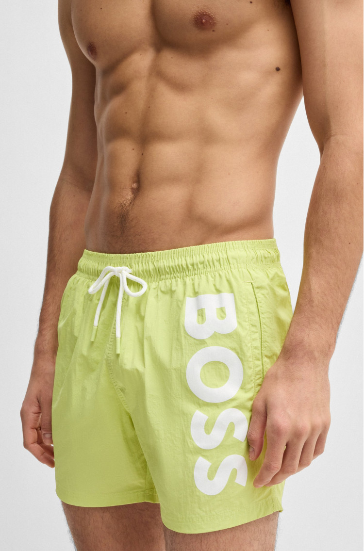 Шорти Slim fit для чоловіків (479453), колір Зелений - №4