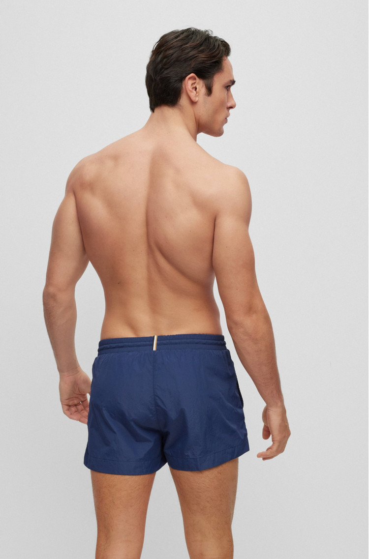 Шорти Slim fit для чоловіків (479463), колір Синій - №4