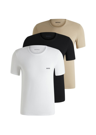 Футболка набор 3 штуки Regular Fit: классический крой, средняя свобода движений.