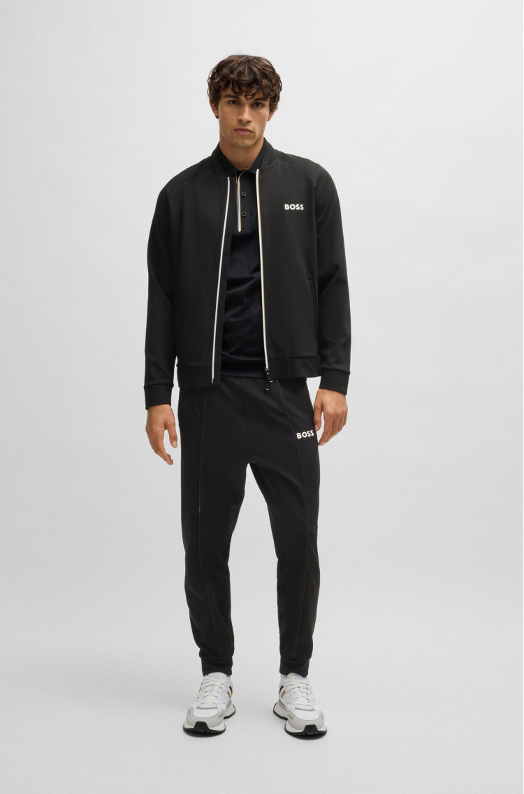 Спортивная кофта Regular fit для мужчин (479503), цвет Черный - №3
