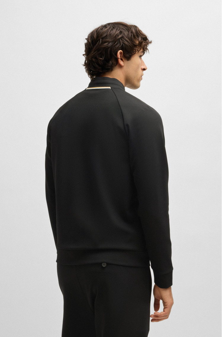Спортивная кофта Regular fit для мужчин (479503), цвет Черный - №4