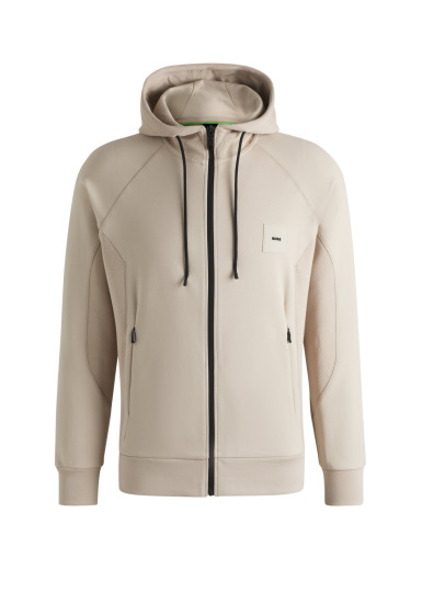 Спортивная кофта Regular Fit: классический крой, средняя свобода движений.