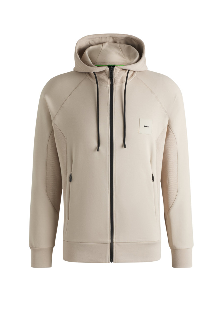 Спортивна кофта Regular Fit: класичний крій, середня свобода рухів.