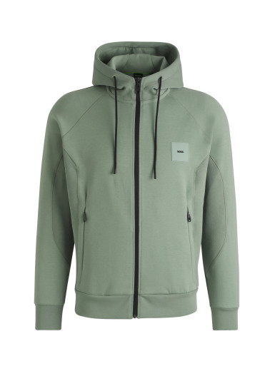 Спортивная кофта Regular Fit: классический крой, средняя свобода движений.