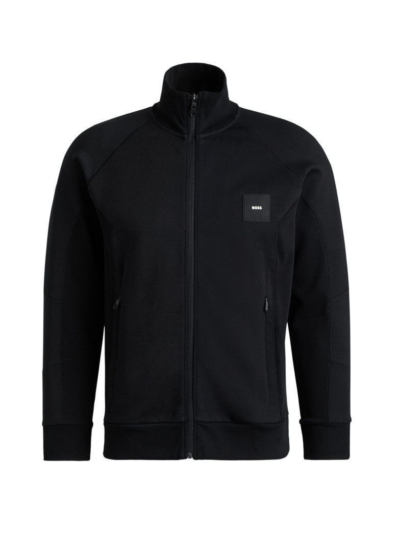 Спортивная кофта Regular Fit: классический крой, средняя свобода движений.