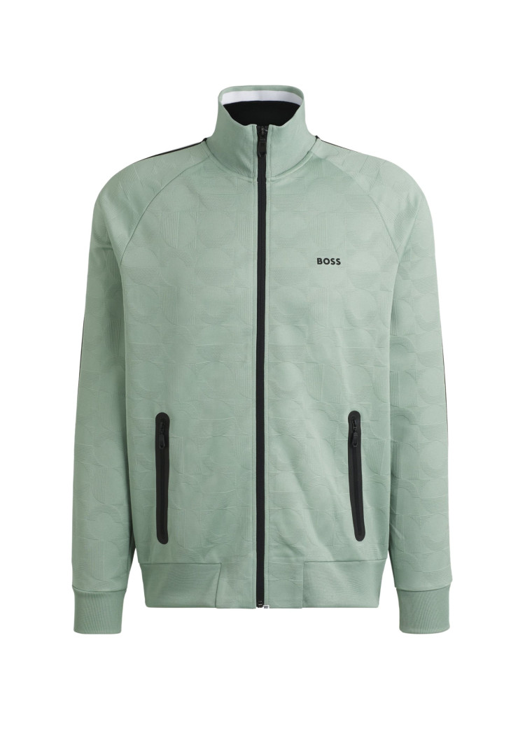 Спортивная кофта Relaxed fit для мужчин (479520), цвет Зеленый - №1