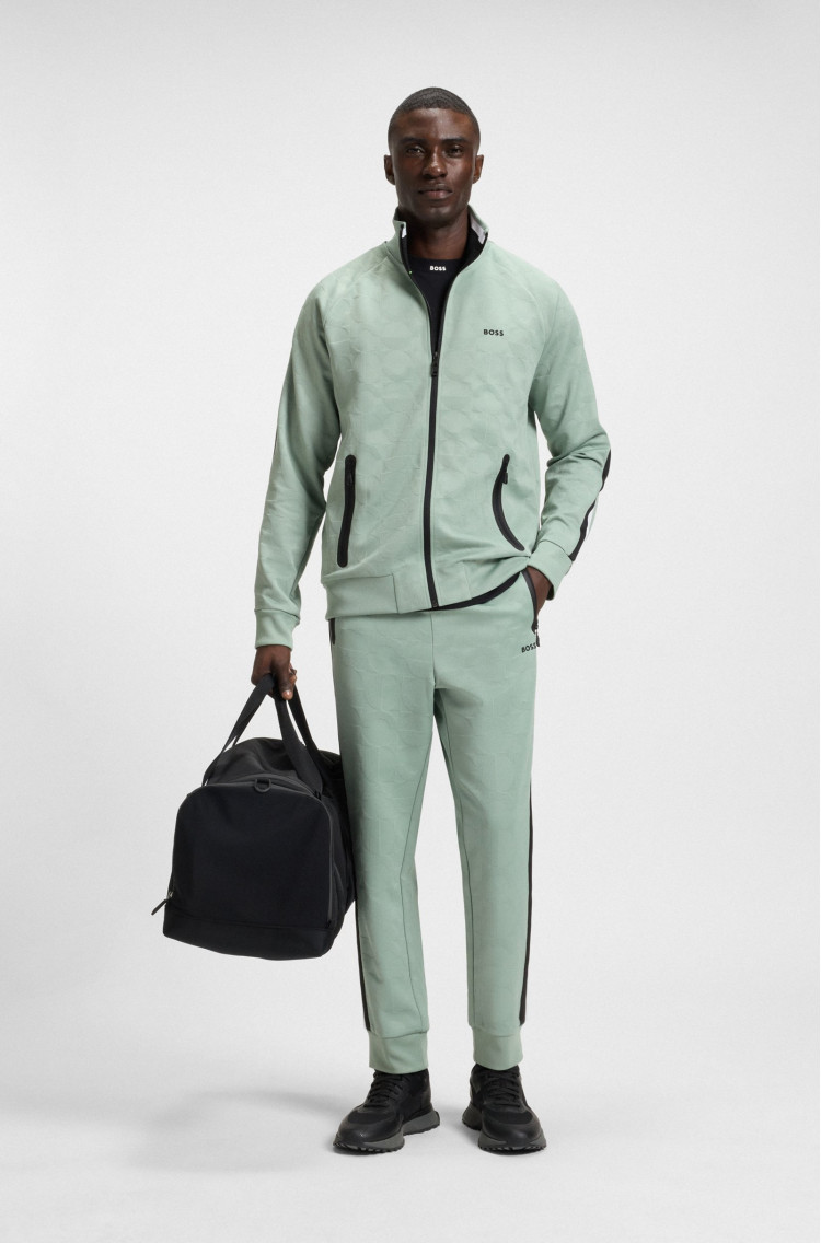 Спортивная кофта Relaxed fit для мужчин (479520), цвет Зеленый - №3