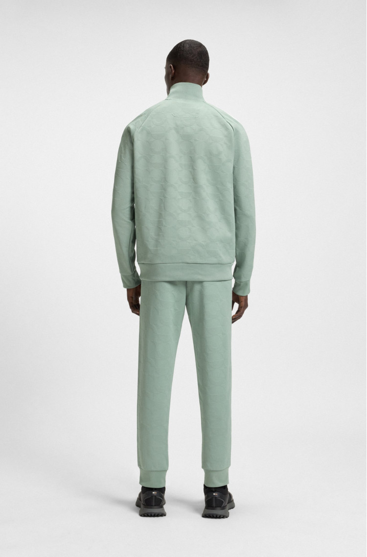 Спортивная кофта Relaxed fit для мужчин (479520), цвет Зеленый - №4