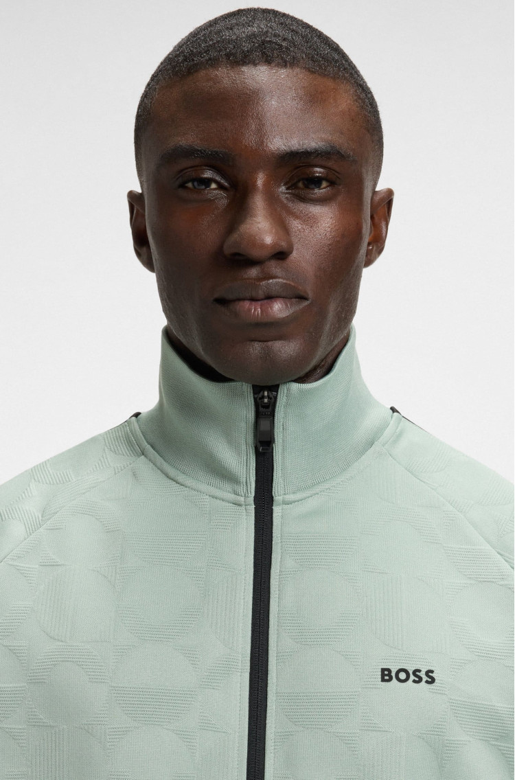 Спортивная кофта Relaxed Fit для мужчин (479520), цвет Зеленый - №5