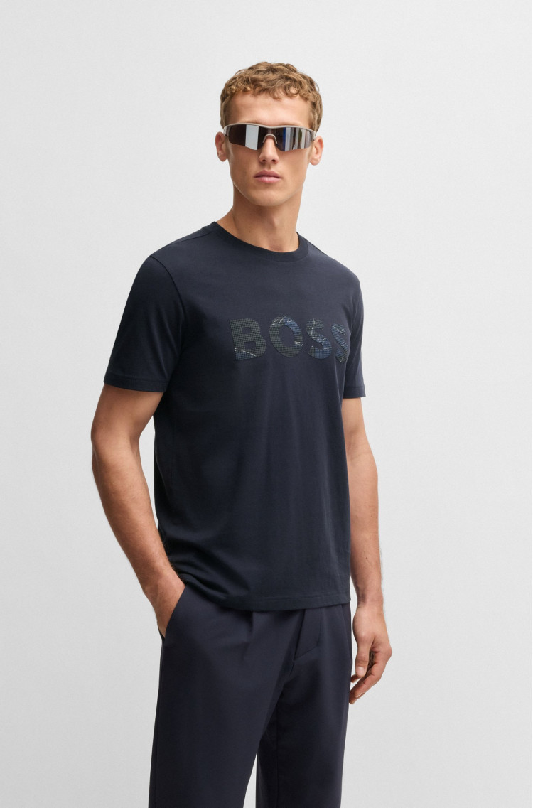 Футболка Regular fit для чоловіків (479529), колір Синій - №2