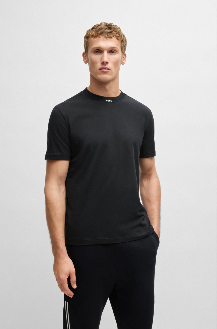 Футболка Regular fit для чоловіків (479530), колір Чорний - №2