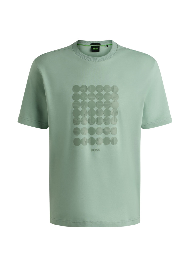 Футболка Relaxed fit для чоловіків (479532), колір Зелений - №1