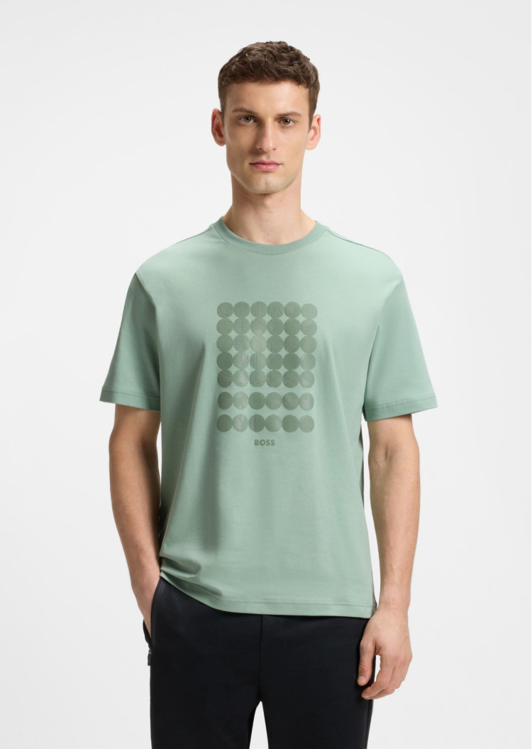 Футболка Relaxed fit для чоловіків (479532), колір Зелений - №2